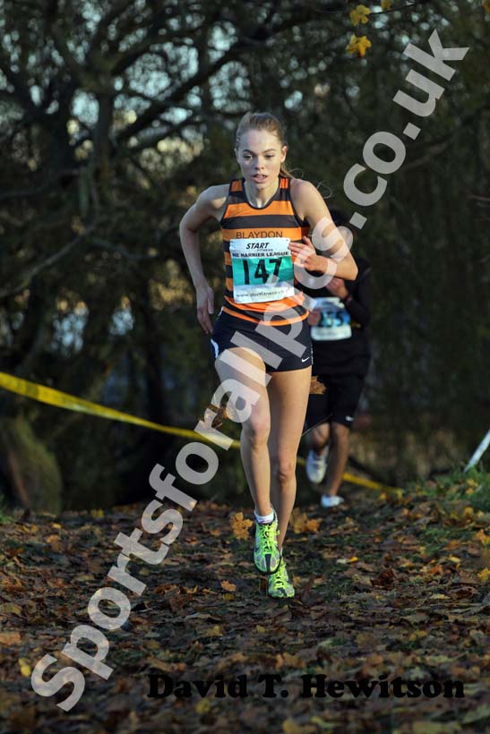 Green 147 Start Fitness North East Harrier League, Blaydon.